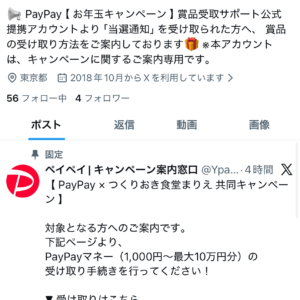 フィッシングメール情報「【PayPay x つくりおき食堂まりえ共同キャンペーン】」